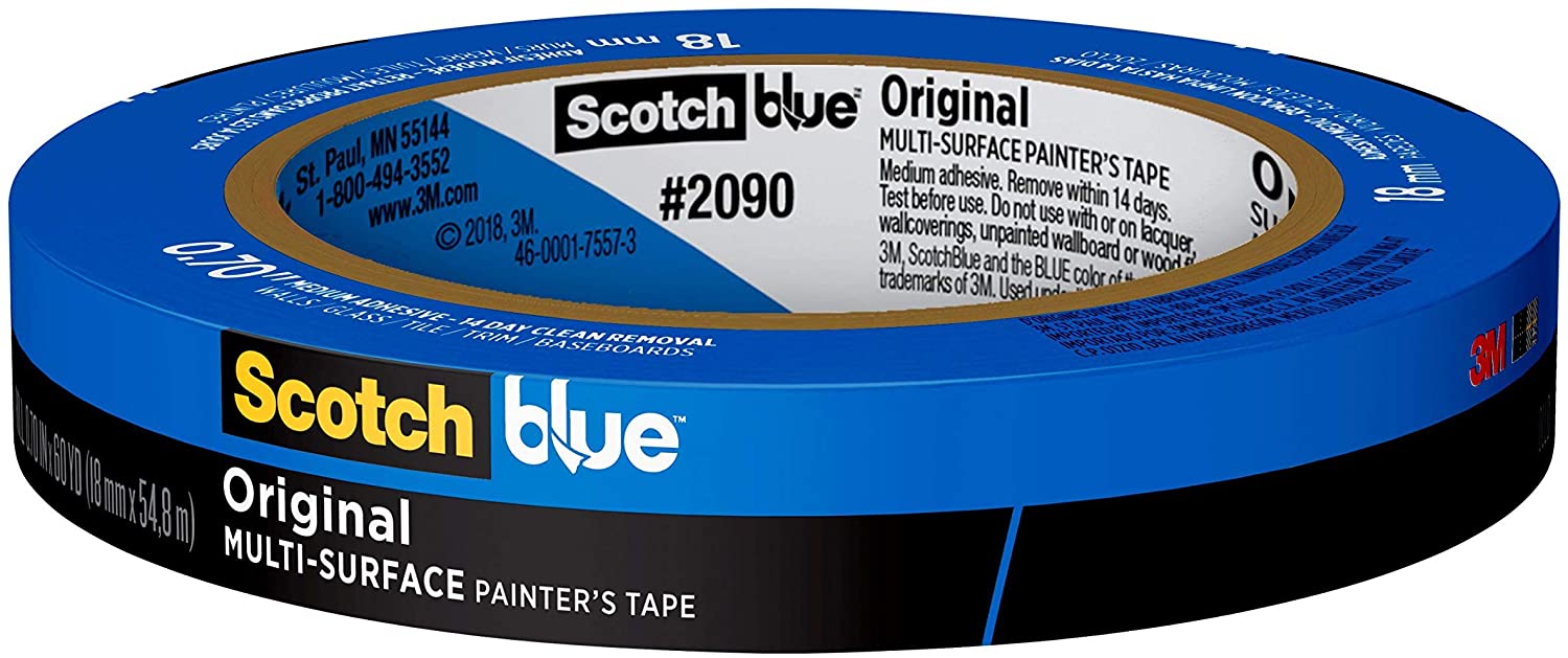 ScotchBlue Original Multi-Surface Painter’s Tape, 0.70 inch x 60 yard, 1  Roll