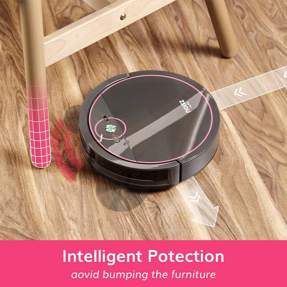 Robot Vacuum 2-in-1 Mopping with ElectroWall Noisz by ILIFE S5 Pro Automatic 