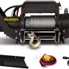 Champion 10,000-lb. Truck/SUV Winch Kit with Speed Mount and Remote Control - Image 2