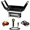 Champion 10,000-lb. Truck/SUV Winch Kit with Speed Mount and Remote Control - Image 5