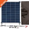 OptiMate Solar 80W Travel Kit 6-step 12V 6.67A sealed solar battery saving charger & maintainer