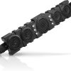 BOSS Audio Systems BRRF46A 46 Inch ATV UTV Audio System - IPX5 Rated Weatherproof, 8 Inch Woofer, 5.5 Inch Speakers, Amplified, Bluetooth, Built-in LED Lights, Easy Installation for 12 Volt Vehicles