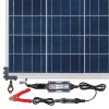 OptiMate Solar 80W Travel Kit 6-step 12V 6.67A sealed solar battery saving charger & maintainer - Image 2