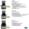 B&W Trailer Hitches Tow & Stow - Fits 2" Receiver, Tri-Ball (1-7/8" x 2" x 2-5/16"), 5" Drop, 10,000 GTW - TS10048B - Image 5