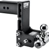 B&W Trailer Hitches Tow & Stow - Fits 3" Receiver, Tri-Ball (1-7/8" x 2" x 2-5/16"), 7.5" Drop, 21,000 GTW - TS30049B