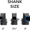 B&W Trailer Hitches Tow & Stow - Fits 3" Receiver, Tri-Ball (1-7/8" x 2" x 2-5/16"), 7.5" Drop, 21,000 GTW - TS30049B - Image 5